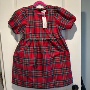 Vineyard Vines Tartan plaid Christmas dress M NWT